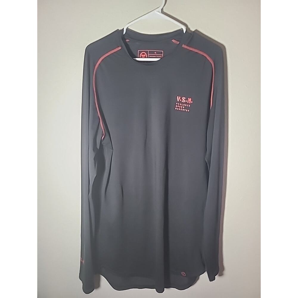Dr Disrespect VSM Black With RED long Sleeve Men’s Shirt Size Xtra Large Used